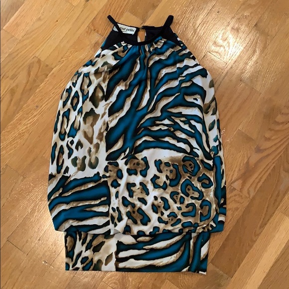 Les tout Petits animal print dress size 8 - Picture 2 of 7